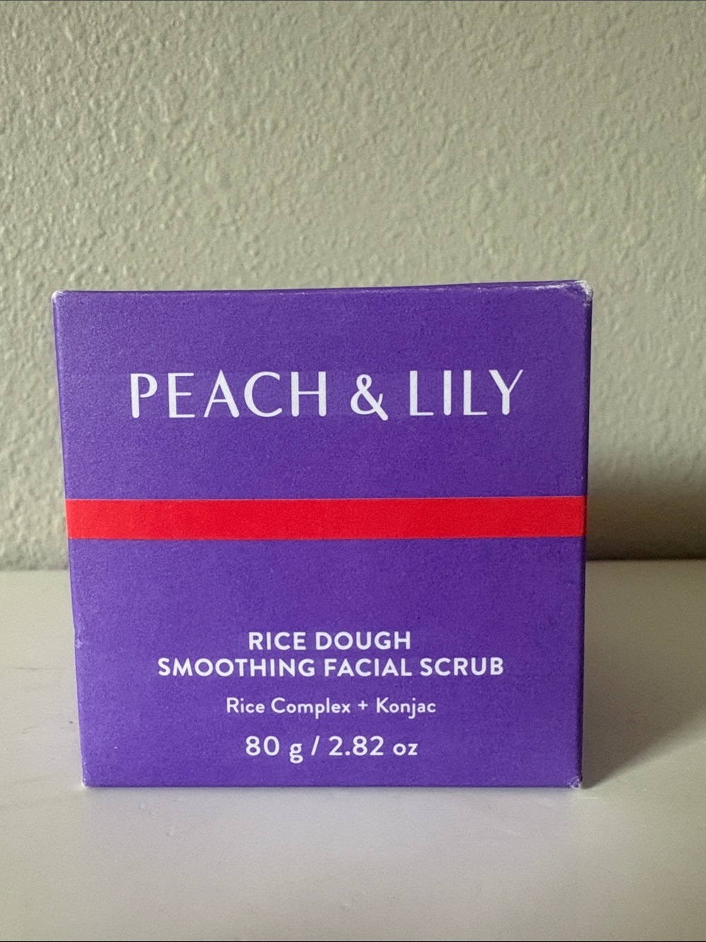 $20๐ PEACH & LILY Rice Dough Smoothing Facial Scrub